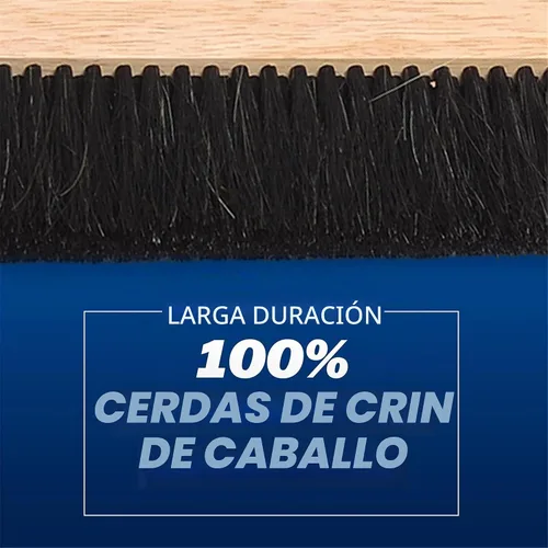Vista 6 de MARSHALLTOWN Escoba de hormigón con respaldo de madera de 18 pulgadas, cerdas de crin de caballo, fabricada en los Estados Unidos, 6596