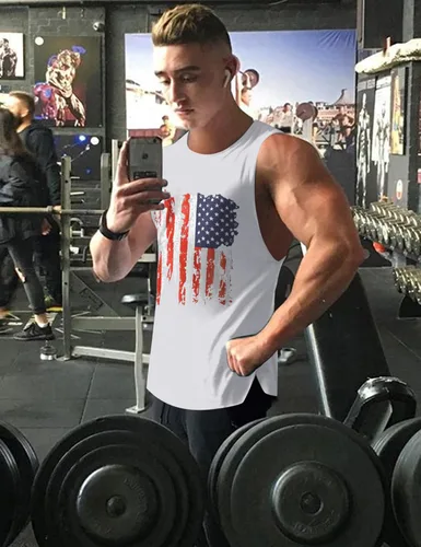 Vista 3 de COOFANDY Camisetas sin mangas para hombre, paquete de 3 camisetas sin mangas para gimnasio, fisicoculturismo, fitness