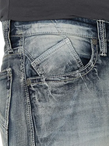 Vista 4 de Rock & Republic Jeans rectos relajados para hombre