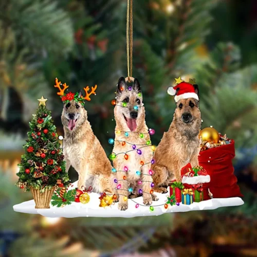 Vista 76 de Nazenti Adorno de Navidad personalizado con amigos Affenpinscher – Adorno de perro personalizado para amantes de las mascotas, acrílico plano