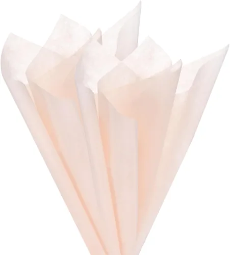 Vista 13 de M METERXITY Papel de flores de algodón coreano de 38 hojas, papel de algodón impermeable de 11.8 pulgadas para bouquets/embalaje de regalo [blanco]