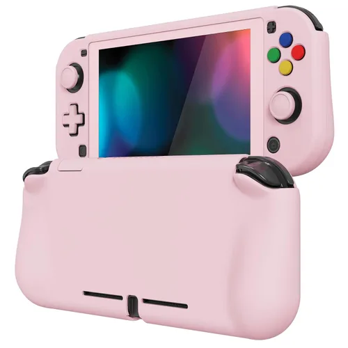 Vista 32 de PlayVital ZealProtect Protective Case for Nintendo Switch Lite, Ergomomic Grip Hard Cover - Durable Shock-absorbent Shock-Absorption Anti-Scratch