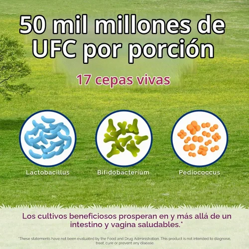 Vista 9 de Innate Vitality Probióticos para mujeres, 50 mil millones de UFC, 17 cepas probadas, 60 cápsulas vegetales, formuladas con prebióticos y extracto