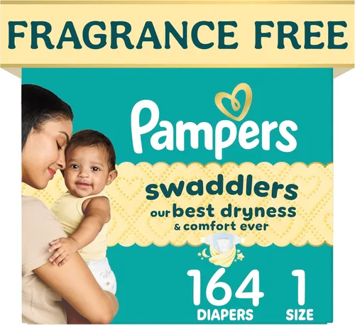 Vista 17 de Pañales talla 1, 32 unidades – Pañales desechables Pampers Swaddlers