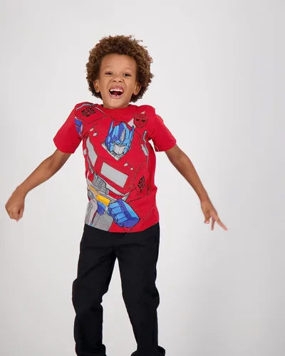 Vista 9 de Transformers One Hasbro Paquete de 4 Camisetas de Manga Corta para Niños Pequeños y Grandes