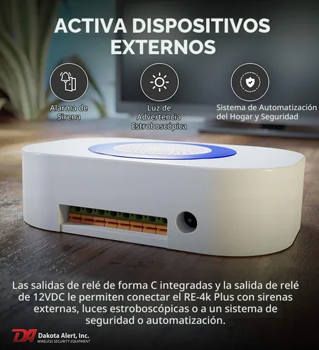 Vista 2 de Dakota Alert Wireless Driveway Alarm DCMA-4K Plus 1-Mile Motion Sensor Kit