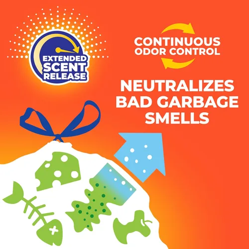 Vista 7 de Hefty Bolsas de basura ultra fuertes de 13 galones, bolsas de basura altas para cocina tamaño 13 galones, resisten fugas, perforaciones y desgarros