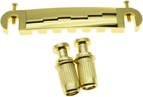 Vista 9 de Cordal de puente envolvente de guitarra eléctrica negra para Les Paul LP Junior Negro