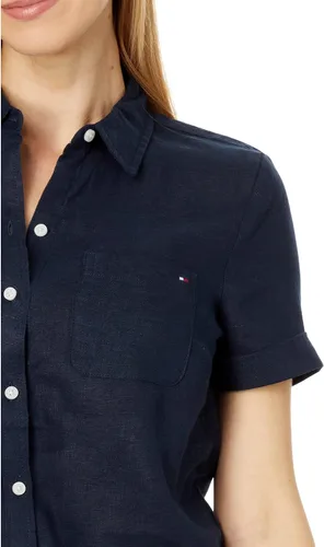Vista 3 de Tommy Hilfiger Women's Camp Shirt