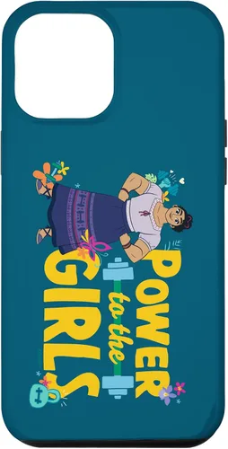 Vista 25 de Carcasa para iPhone 16 Disney Encanto Luisa Power to the Girls