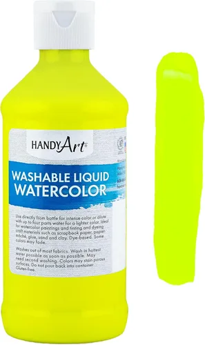 Vista 25 de Handy Art Pintura líquida lavable para acuarela, juego de 10