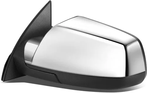 Vista 2 de DNA Motoring OEM-MR-GM1320476 Cubierta cromada Lado Izquierdo Ajuste de Potencia Retrovisor Plegable Calentado Espejo Retrovisor Compatible
