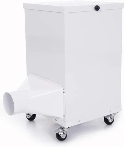 Vista 4 de Extract-All Depurador de aire móvil HEPA y máquina de filtro de aire negativo, para contaminación médica comercial industrial, aislamiento uso