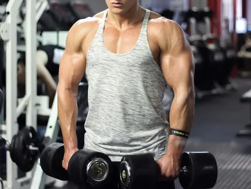 Vista 2 de COOFANDY Camiseta sin mangas para hombre, 3 unidades, para gimnasio, espalda en Y, para entrenamiento, muscular, sin mangas, para fisicoculturismo