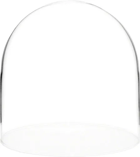 Vista 8 de Plymor Cúpula de cristal de 8" x 8" (base de madera MDF negra)