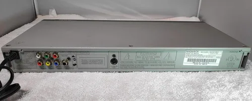 Vista 5 de Magnavox MSD126 reproductor de DVD/CD con escaneo progresivo