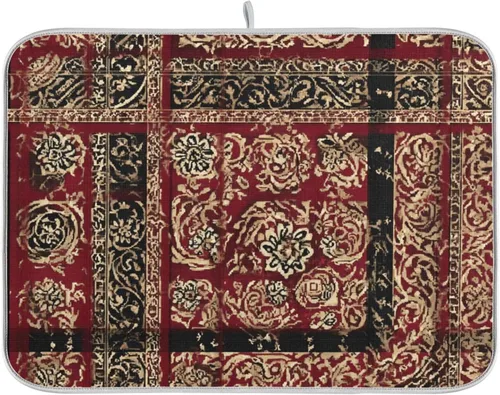 Vista 66 de Tapete de secado de platos para encimera de cocina, tapete de secado de platos, tapete escurridor de platos, almohadilla de microfibra absorbente
