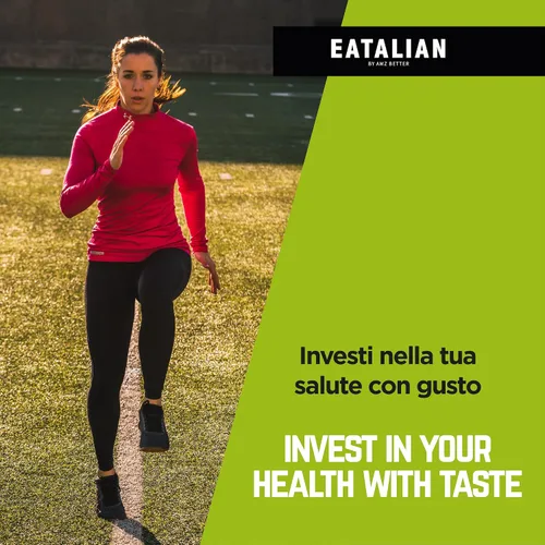 Vista 8 de EATALIAN by AMZ BETTER Crema de proteína de pistacho crujiente untable 7 oz/200 gr, crema de pistacho con granos, pasta de proteínas, sabor dulce