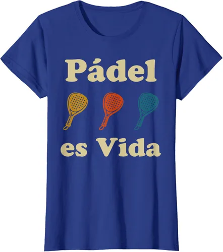 Vista 12 de Padel ES Vida Player Sport Life in Spanish En Espanol Men's T-Shirt