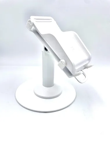 Vista 3 de Clover Flex 3 / Flex 4 Base de carga independiente con placa redonda, diseñado para sostener la base de carga con el terminal