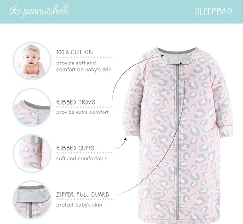 Vista 4 de The Peanutshell Conjunto de regalo de ropa y artículos esenciales para recién nacidos para niñas - 23 piezas - Se adapta a recién nacidos hasta 3