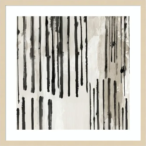 Vista 9 de Amanti Art Framed Wall Art Print 21x21 Linearity II by PI Studio, Abstract Wall Art, Modern Contemporary Decor, Medium Poster Painting Artwork for
