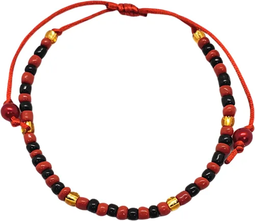 Vista 22 de Hecho a mano contra el mal de ojo orishas joyería de protección Ilde elástico elástico ajustable con cuentas unisex amuleto pulsera conjunto