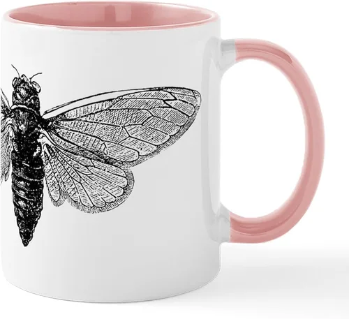 Vista 12 de CafePress Cicada Mugs - Taza de café de cerámica de 11 oz (11.0 fl oz)