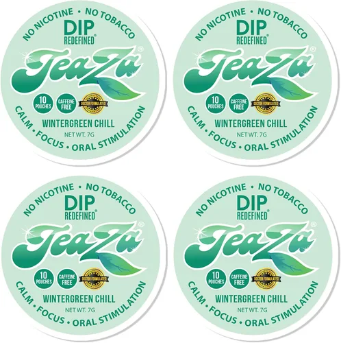 Vista 17 de TeaZA - Bolsas energéticas, sin humo, tabaco alternativo sin nicotina, sin tabaco y saludable para masticar tabaco, alternativa para masticar tiene