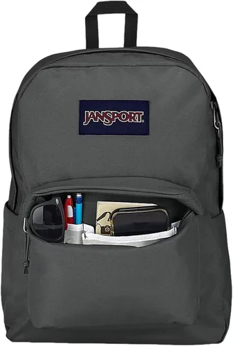 Vista 32 de JanSport SuperBreak - Mochila ligera para la escuela, Marino), JS0A4QUT
