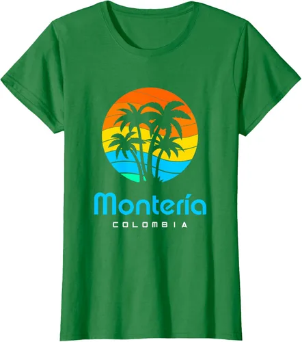 Vista 33 de Camiseta Montería Colombia, Negro