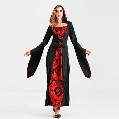 Vista 5 de Disfraces de talla grande para mujer, vestido de cosplay de Halloween