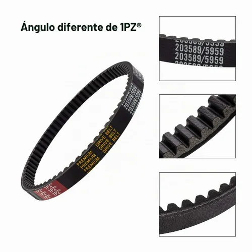 Vista 7 de 1PZ DB1-P30 Serie 30 Go Kart Correa de transmisión para reemplazar Manco 5959 / Comet 203589 (paquete de 3)