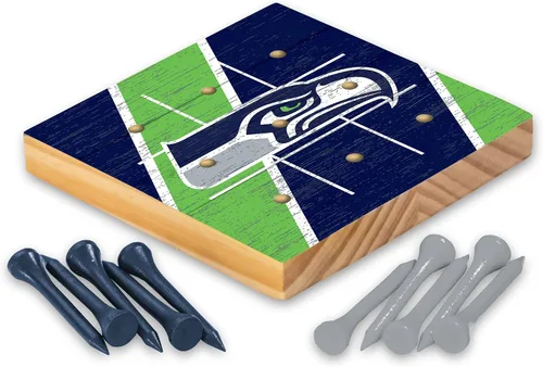 Vista 24 de Rico Industries NFL Unisex-Adult Peg Tic Tac Toe Game
