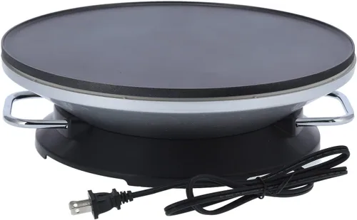 Vista 9 de Máquina de panqueques Fabricante de enchufes Utensilios para hornear Fabricante de panqueques para el hogar Material Crepe Maker Grill Aluminio