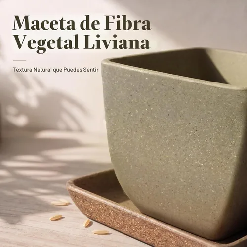 Vista 5 de Macetas pequeñas con agujeros de drenaje para macetas de hierbas
