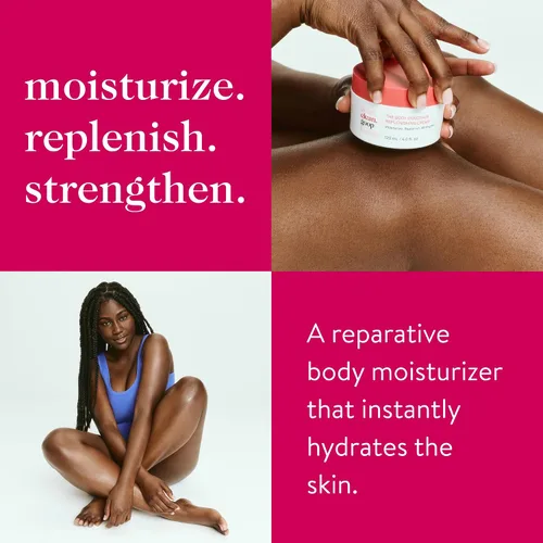 Vista 2 de good.clean.goop Beauty The Body - Crema reponedora más suave Hidratante hidratante para piel seca Ceramidas, mantequilla de Cupuacu y aceite