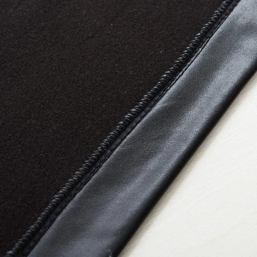 Vista 4 de Sander Juego de 2 fundas para reposabrazos de sofá, funda elástica para sillón, de piel sintética, antideslizante, protector de muebles para sofá