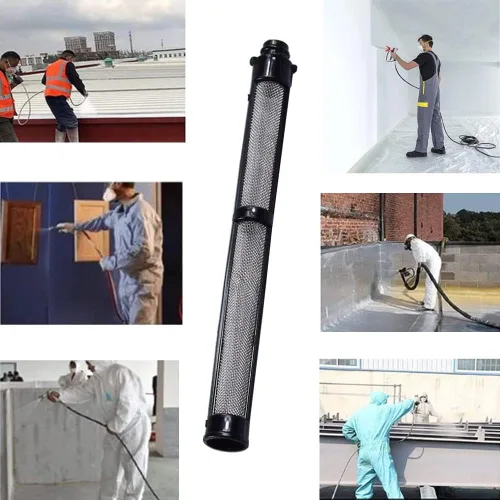 Vista 5 de Airless SJG Filtro de pistola de pulverización sin aire 287032 compatible con apto para la mayoría de pistolas rociadoras y contratista II y FTx II