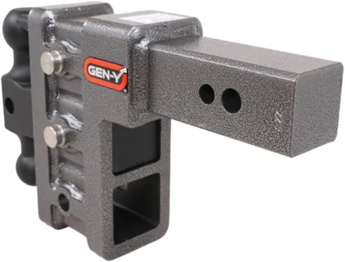 Vista 4 de GEN-Y Hitch Enganche de caída de 6" para receptor de 2.5", 3 posiciones ajustables