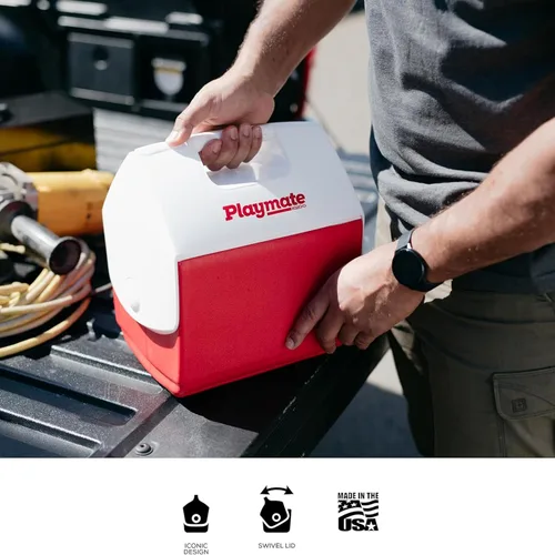 Vista 8 de Igloo Classic Playmate Coolers Insulated Hard Shell Cooler Chest