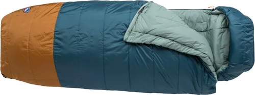 Vista 2 de Big Agnes Echo Park - Saco de dormir extra espacioso de lujo, 0°/25°/35° - Sistema de sujeción Padlok para acoplamiento de colchón de dormir