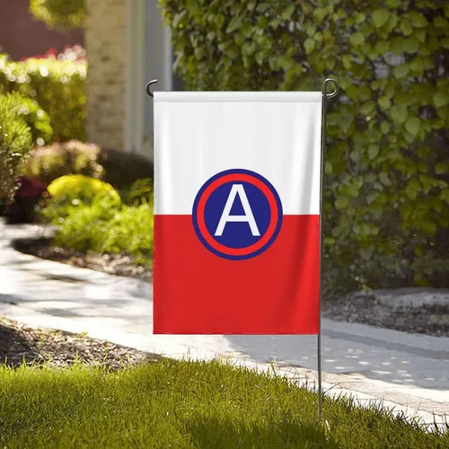 Vista 2 de Flag of United States Army Central Garden Flag 12.5"x18" Inch Double Sided Garden Flags Home Lawn Outdoor Decor Flags Party Banner Welcome Flag