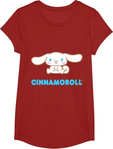 Vista 56 de Cinnamoroll Character Front and Back T-Shirt S Negro