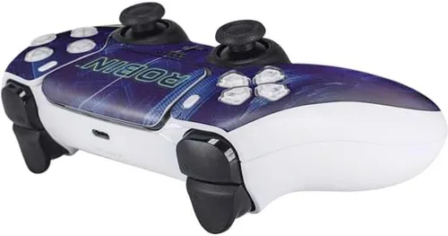 Vista 11 de Skinit Decal Gaming Skin Compatible with PS5 Controller - Officially Licensed DC Comics Gotham Knights Characters Design