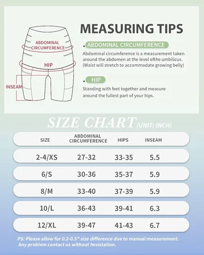 Vista 4 de BLONGW Pantalones cortos de maternidad para mujer sobre la barriga para verano, yoga, ciclismo, entrenamiento, correr, pantalones cortos