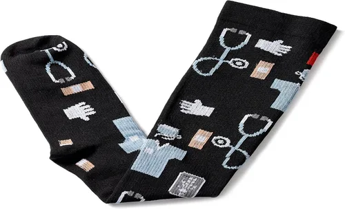 Vista 5 de 4 Pairs Compression Socks for Women & Men, Support Compression Sock 20-30 mmHg for Nurses, Pregnancy, Nursing, Flying, Running, Travel