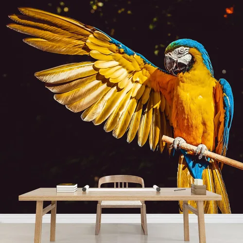 Vista 3 de SIGNWIN Mural de pared Un pájaro grande, papel tapiz autoadhesivo extraíble, decoración de pared para dormitorio, sala de estar, 66 x 96 pulgadas