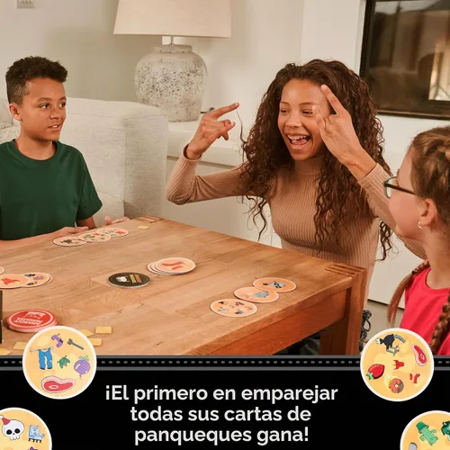 Vista 4 de Exploding Kittens – Anarchy Pancakes, de los creadores de Spot It! – Un juego de coincidencias deliciosamente rápido - 2-6 jugadores, a partir de 7