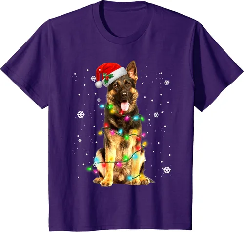 Vista 21 de Suéter de Navidad para perros de pastor alemán, suéter de Navidad para regalos de perros, Negro, S